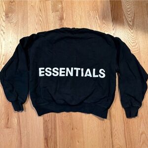 Fear of God Essentials Black Crewneck